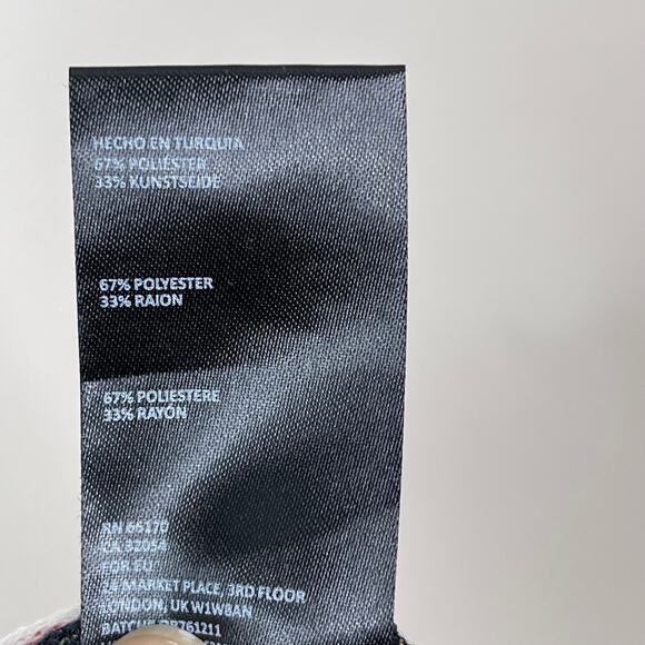 Urban Outfitters Striped Wide Leg Cropped Pants S - Picture 10 of 10